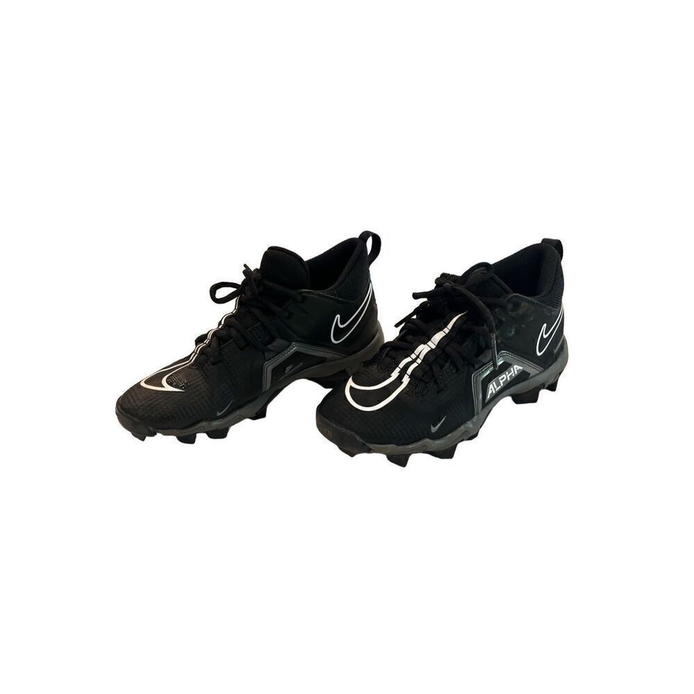 Kids Nike Alpha Menace 3 Shark Black Football Cleats